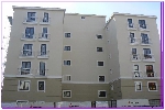 Отделка фасада многоэтажных домов Изосайдингом, с применением декоративных элементов из Изосайдинга вид с переди